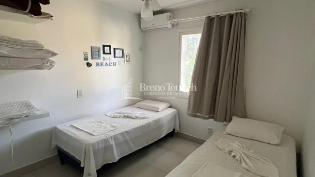 Apartamento superior com 02 quartos- Taperapuan- Porto Seguro/BA